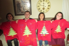 Christmas 2015 Kids with T-shirts New Years Eve #1